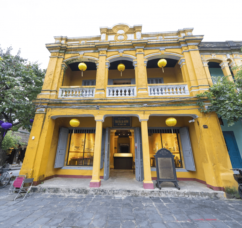 The entrance of the museum features traditional Hoi An architectural design (Source: Hoi An Creative City)